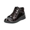 Sneaker ARA "Ara Sneaker Glattleder", Damen, Gr. 38, marone, Glattleder, casual, Schuhe