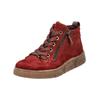 Sneaker ARA "Ara Sneaker Veloursleder", Damen, Gr. 40, rot (burgundy), Veloursleder, casual, Schuhe