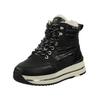 Schnürstiefelette MUSTANG SHOES "Mustang Shoes Stiefelette Lederimitat/Textil", Damen, Gr. 41, schwarz, Lederimitat, Textil, casual, Schuhe