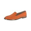 Slipper PAUL GREEN "Paul Green Slipper Nubukleder", Damen, Gr. 40,5, orange, Nubukleder, casual, Schuhe