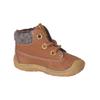 Lauflernschuh PEPINO "Pepino Halbschuhe Leder/Textil", Kinder, Gr. 21, gelb (curry), Leder, Textil, casual, Schuhe