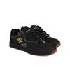 Skateschuh DC SHOES "Kalynx Zero", Gr. 13(47), gold (schwarz, gold), Obermaterial: Leder (Kuh) / Futter: Textil / Außensohle: Gummi, Schuhe