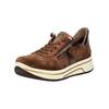 Sneaker ARA "Ara Sneaker Leder", Damen, Gr. 38,5, braun (mocca), Leder, casual, Schuhe
