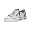 Sneaker MUSTANG SHOES "Mustang Shoes Sneaker Lederimitat/Textil", Damen, Gr. 38, weiß, Lederimitat, Textil, casual, Schuhe