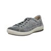 Schnürschuh LEGERO "Legero Halbschuhe Veloursleder", Damen, Gr. 42, grau, Veloursleder, casual, Schuhe
