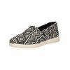 Slipper TOMS "TOMS Slipper Textil", Damen, Gr. 40, schwarz (schwarz, weiß), Textil, casual, Schuhe