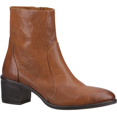 Hush Puppies Winona Damen Stiefel aus Leder in Tan Image