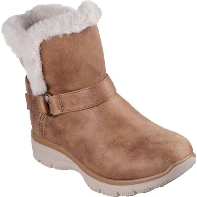 Skechers Easy Going Dreamers Move Textil Damen Kastanienbraune Winter Stiefeletten Image