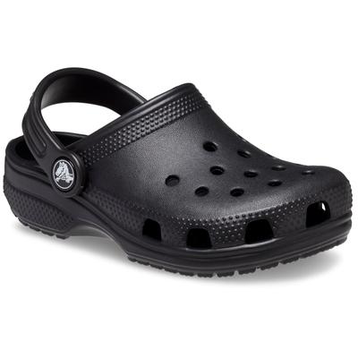 Crocs Toddler Classic Croslite Gummi Schwarz Slipper Image