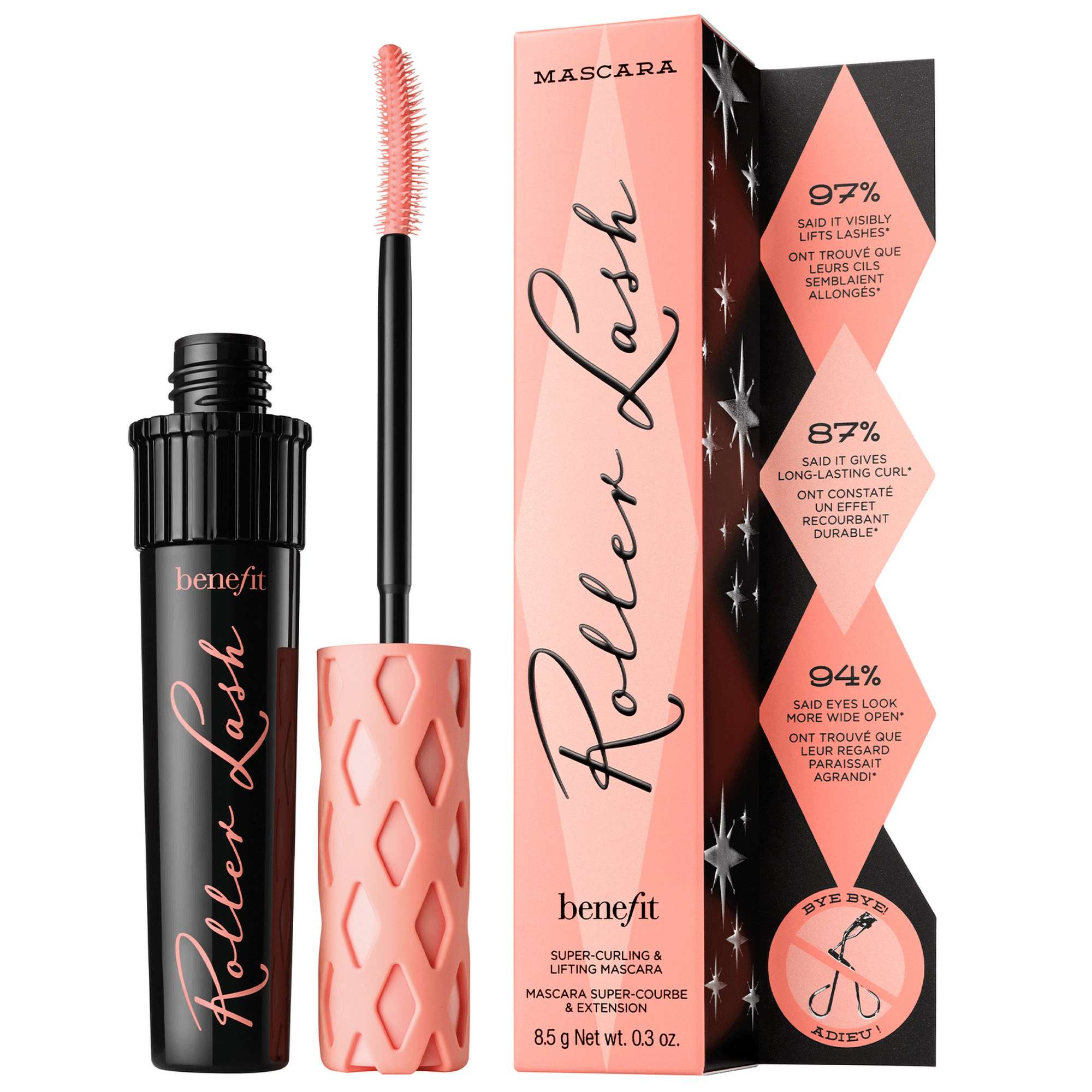 Roller Lash Super-Curling & Lifting Mascara - Schwarz 8,5 g Image