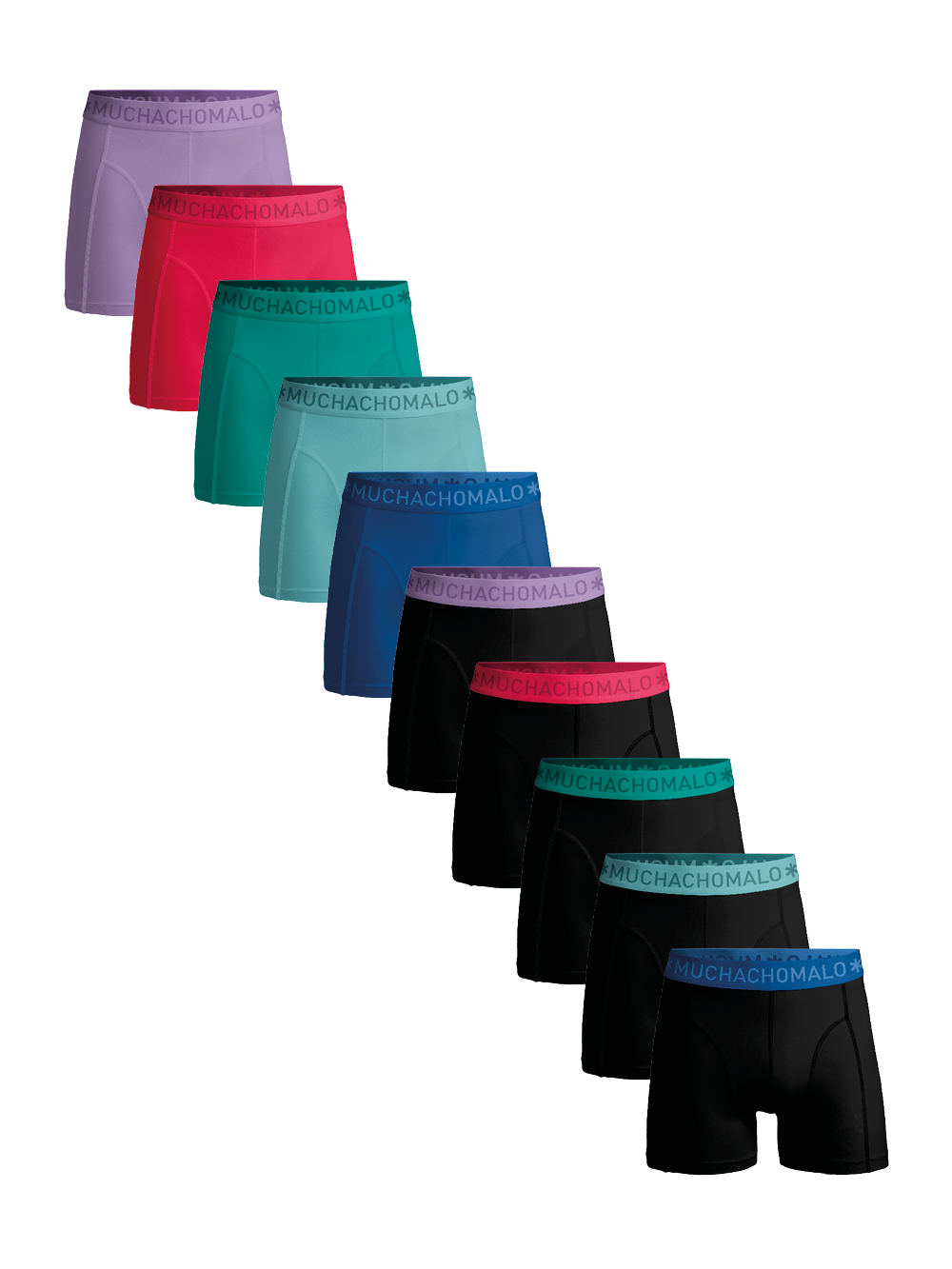 Muchachomalo Herren Boxer Shorts - 10er Pack - Herren Unterwäsche Image
