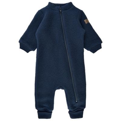 Mikk-Line - Kid's Wool Suit with Rib - Overall Gr 92 blau Image