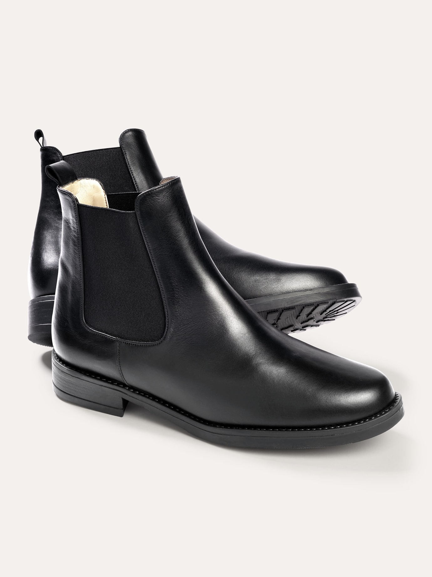 Walbusch Damen Soft Thermo Chelsea Schwarz noch offen: Muster