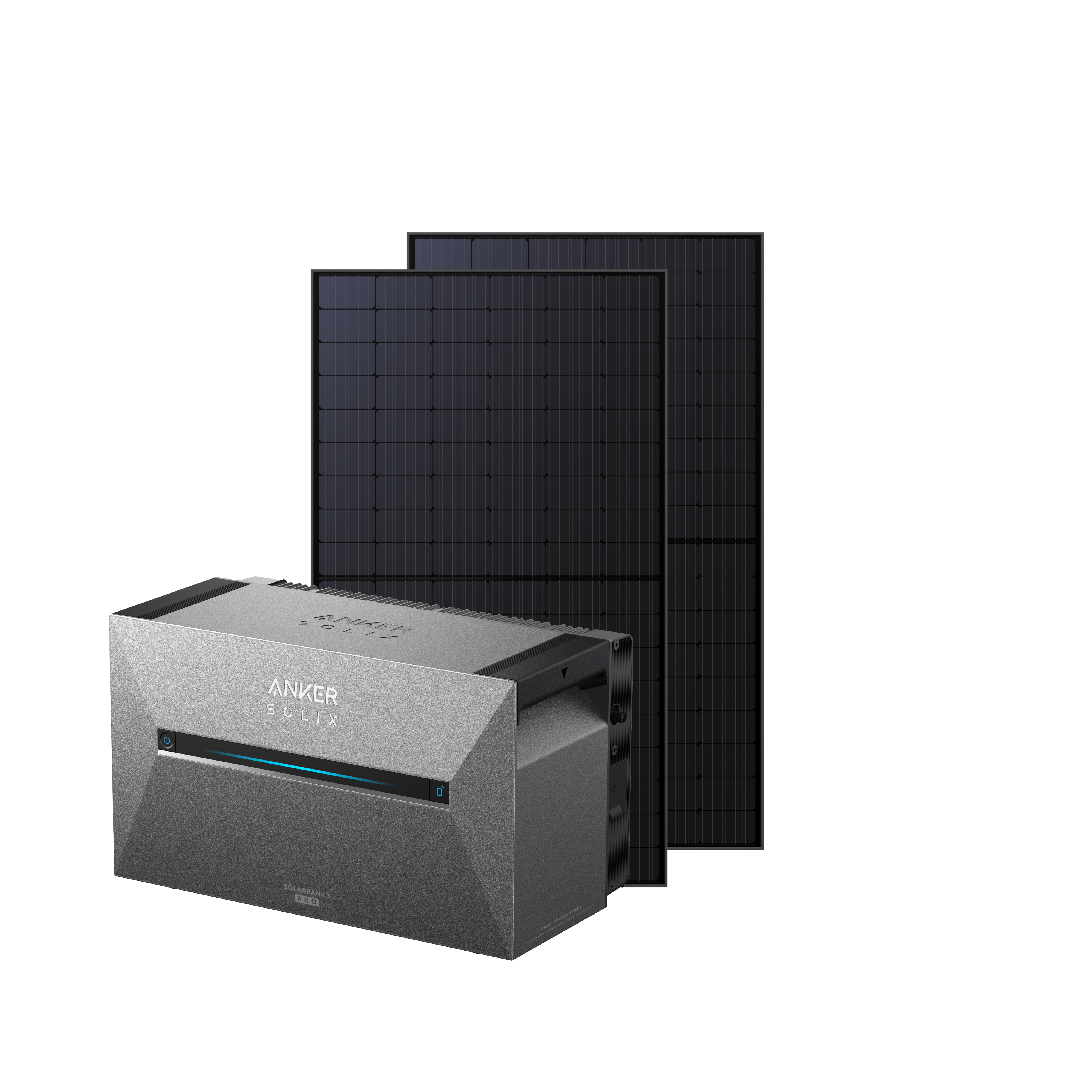 Anker SOLIX Solarbank 3 E2700 Pro + 1000Wp Bifaziales Solarmodul Image