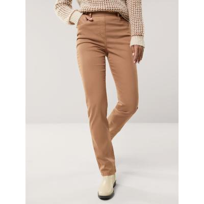Walbusch Damen Five Pocket Schlupfhose Beige Image
