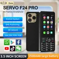 SERVO F24 PRO 4G LTE Smartphone Sistema Android 2GB RAM 16GB ROM Riproduzione Negozio GPS WiFi Pulsante Display Touch da 3,5" Telefono cellulare intelligente