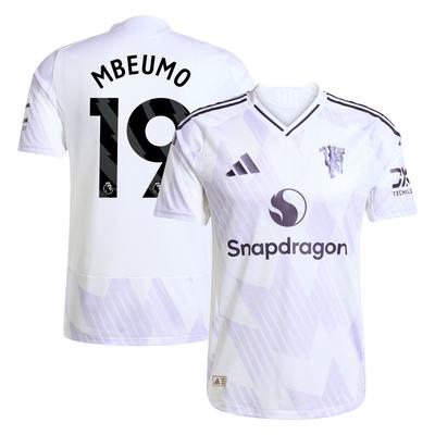 Manchester United adidas 2025-26 Authentic Auswärtstrikot mit Aufdruck Mbeumo 19 Image