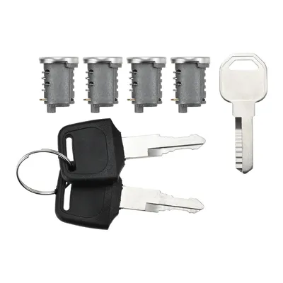 4Pcs Lock Cylinders Fit for Yakima SKS Car Roof Rack System Components 4 Cylinders Cores with 2 Locking Keys and 1 Control Key
