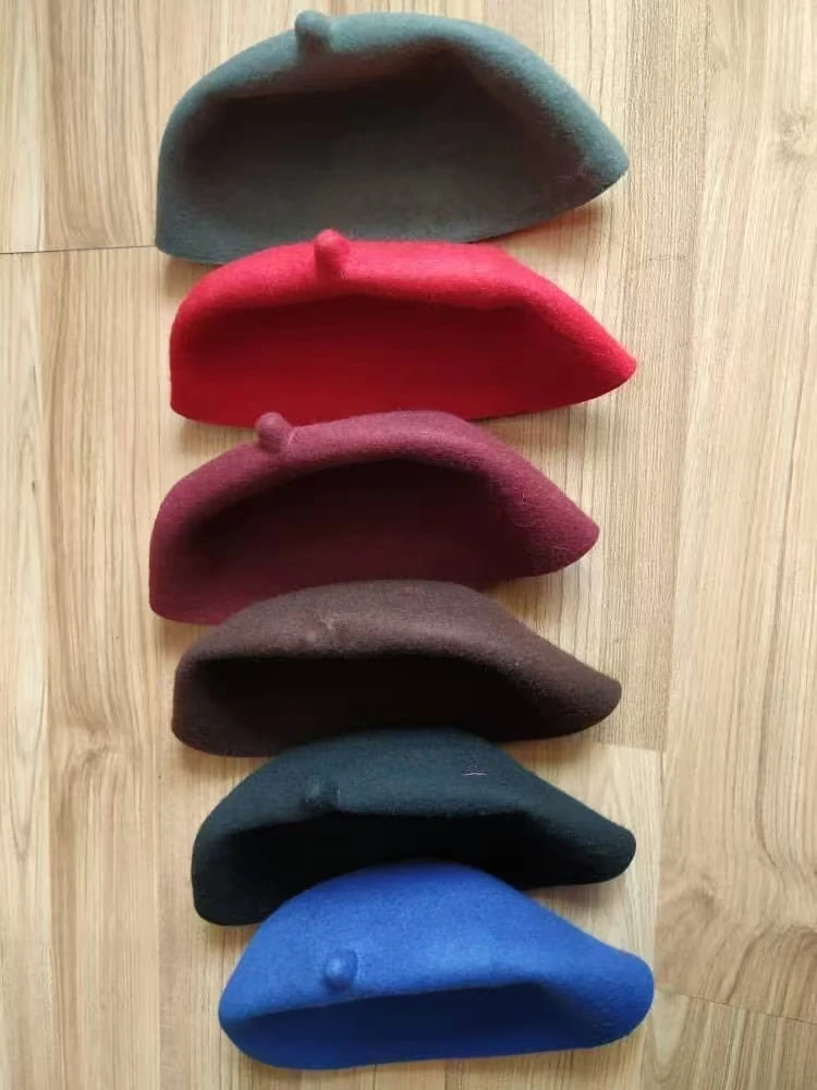 Wollfilz Muslimischen Kappen Für Eid Gebet Männer Leistung Bühne Tanzen Abend Party Hüte Mode Grün Rot Kufi Hijab Handmade Image