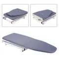 Armadio asse da stiro 180 ° Rotazione, pieghevole, robusta struttura push-pull, piegata 42,5*14,5 cm, non piegata 80x29,5 cm (Grigio)