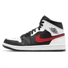 Nike Hot Air Jordan Retro 1 One AJ1 high 85 Black White Light Smoke Grey UNC Toe Women Men Sports Sneakers Basketball Shoes