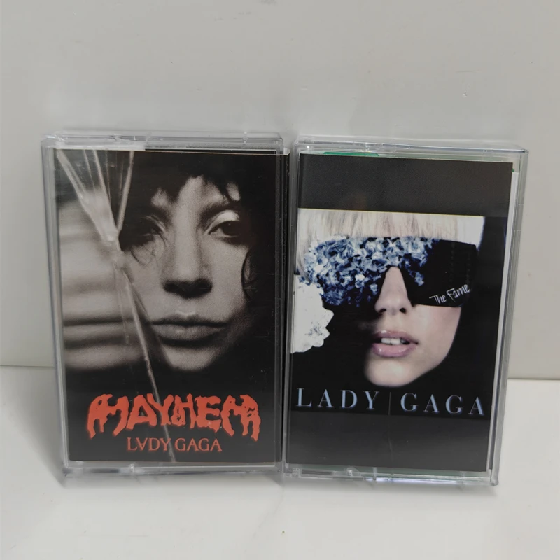 Pop Loopy Lady Gaga Music Tape Mayhem Album The Fame 2 Stück Kassette Cosplay Recorder Walkman Auto Soundtracks Box Party Musik Geschenk