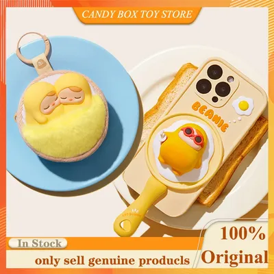 New Genuine PUCKY EGG BEANIE Series Headphone Case Kawaii Mobile Phone Case Fashion Periphery Child Birthday/Christmas Gifts