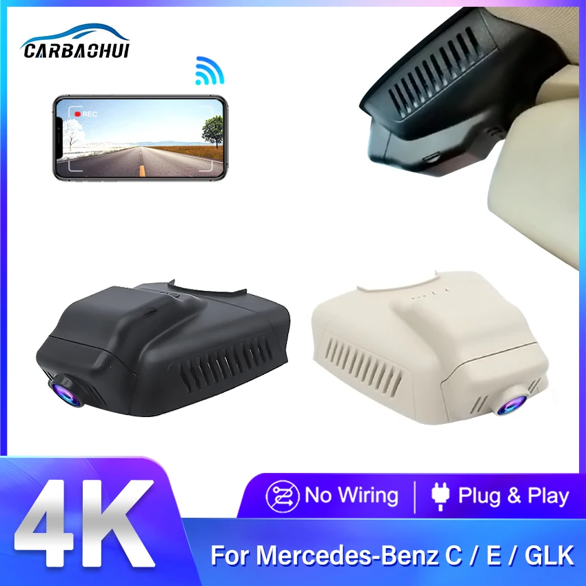 Neue Plug-and-Play-WLAN-Auto-DVR-Dashcam-Kamera für Mercedes Benz C-Klasse W203 W204 für Mercedes Benz E-Klasse W211 W212 GLK X204 Image