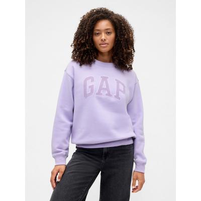 Gap Purple Relaxed Logo Sweatshirt