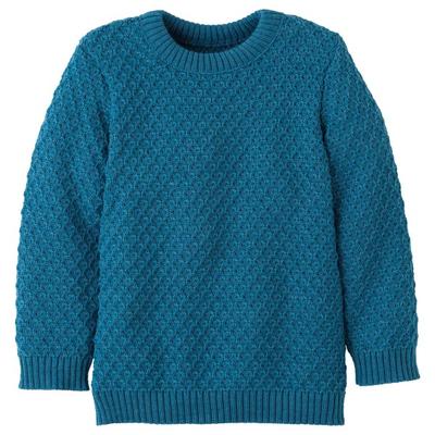 disana - Kid's Aran-Pullover - Wollpullover Gr 86/92 blau Image