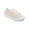 Sneaker ROXY "Bayshore Plus", Gr. 7(37), beige, Obermaterial: 98, 95% Baumwolle / 1, 05% Metall, Futter: 100% Textil, Laufsohle: 100% TPR, Schuhe