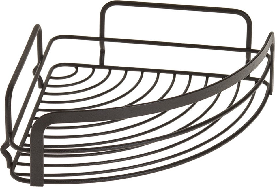 Ablageelement METALTEX "Lava", schwarz, B:38cm H:10cm T:9cm, Metall, Regale, Küchen-Regal, exclusive ThouchTherm Beschichtung