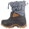 Snowboots LURCHI "Finn", Kinder, Gr. 28, blau (grau, jeansblau), Synthetik, Textil, sportlich, Schuhe, Winterboots mit Schurwolle, Größenschablone zum Download