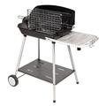 Barbecue a carbonella in ghisa e acciaio nero