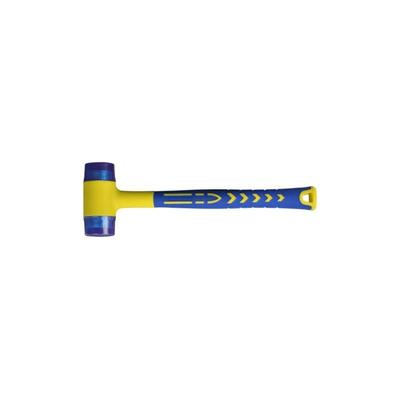 Aiperq - Tigrezy Gummihammer, Gummihammer mit rutschfestem Fiberglasgriff, mit doppelter weicher Image