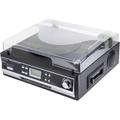 TX-22+ Giradischi usb Trasmissione a cinghia Nero - Technaxx