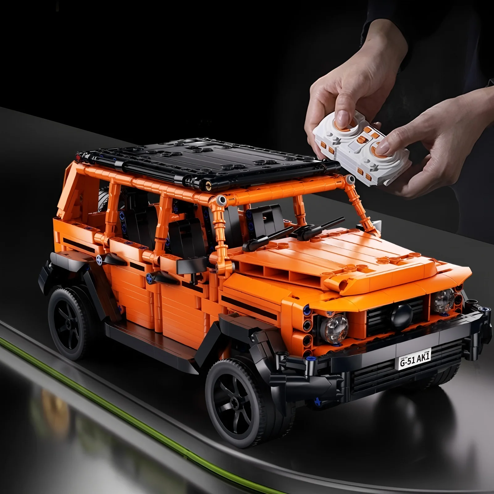 Blocs de construction de voiture de sport, Technique 1:14, voiture de course, assemblage de blocs de construction, voiture en brique, jouet, bricolage, cadeau pour enfants