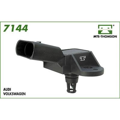Mte-thomson Sensor für Saugrohrdruck [Hersteller-Nr. 7144] für Audi, Porsche, Seat, Skoda, VW Image