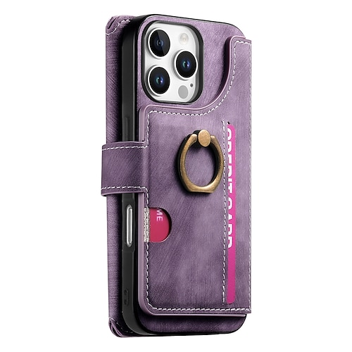 Handy Hülle Handyhüllen Für iPhone 17 Pro Max 17 Air 16 Pro Max Plus 16 16 Plus 16 Pro 15 15 Pro Max 15 14 Pro Max Plus 13 Pro Max Brieftaschenhülle Reisverschluss Ständer Kartenfach Retro TPU Nylon