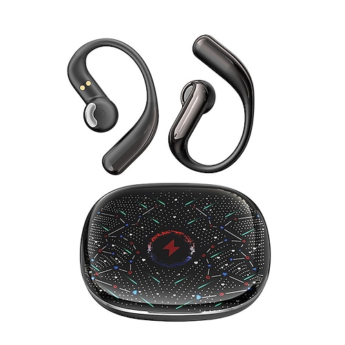 Neues Bluetooth-Headset mit Stern-Bildschirm, hängendes Ohr, Sport, nicht ins Ohr, drahtloses Bluetooth-Headset von OWS Image