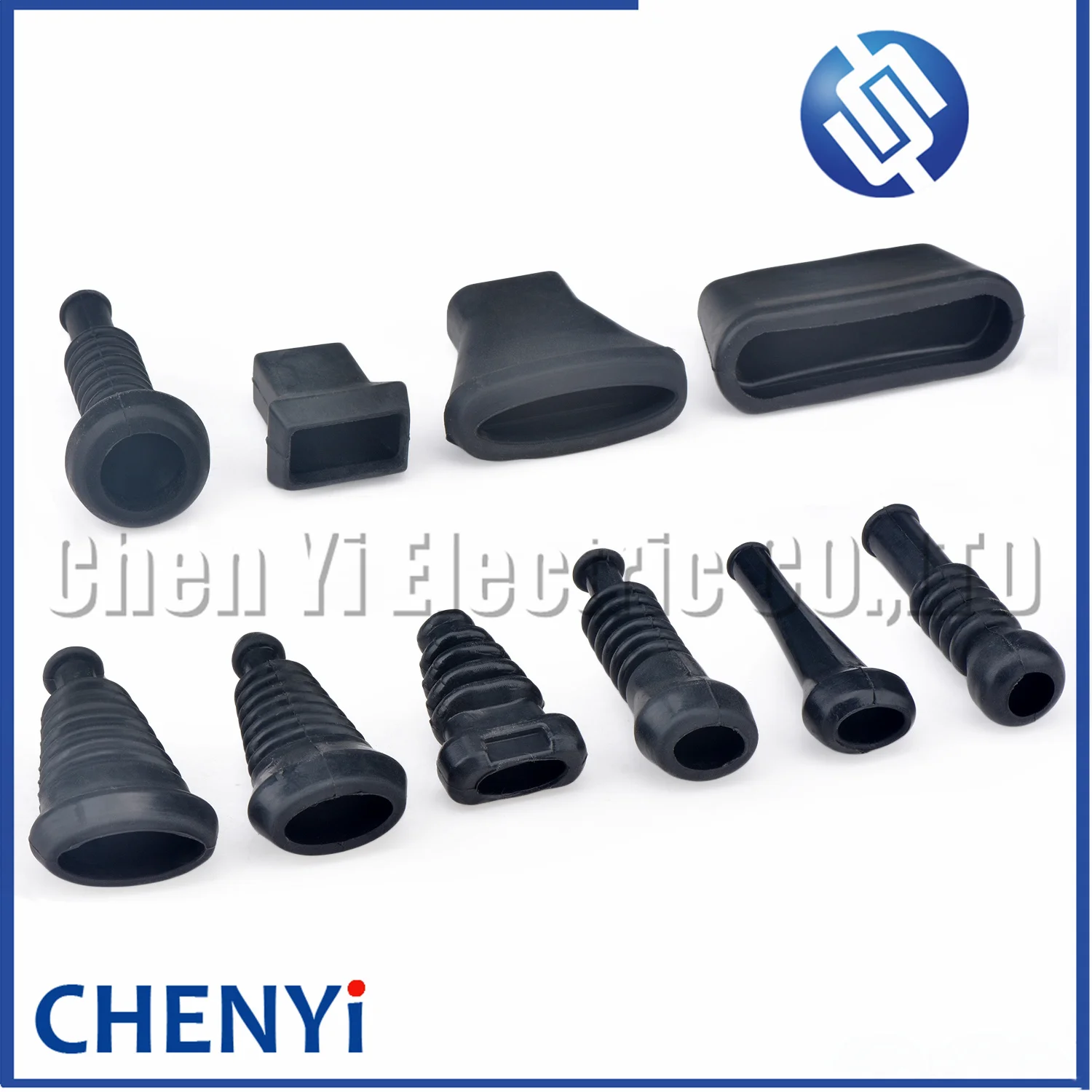 5 Stück 2 3 4 5 6 7 8 Pins wasserdichte Kfz-Kabelverbinderabdeckung Gummi staubdichte Silikonhülle für Steckverbinder-Steckdose Image