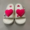 Damen-Schuhe, edel, Eva, heißer Stil, One-Shot-Herz, Blumen-Stereo-Herz, hochwertige, modische neue Sommer-Oberbekleidung, rutschfeste, superweiche Hausschuhe