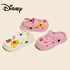 Disney Kids'Casual Schuhe Cartoon EVA Sommer Outdoor Crocs Für Kinder Anti-slip Atmungsaktive Designer Weiß Rosa Größe 165-255