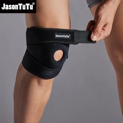 JASONTUTU 1Pc Kneepad Stabilizer Fitness Knee Pads Adjustable Compression Knee Support Brace for Workout