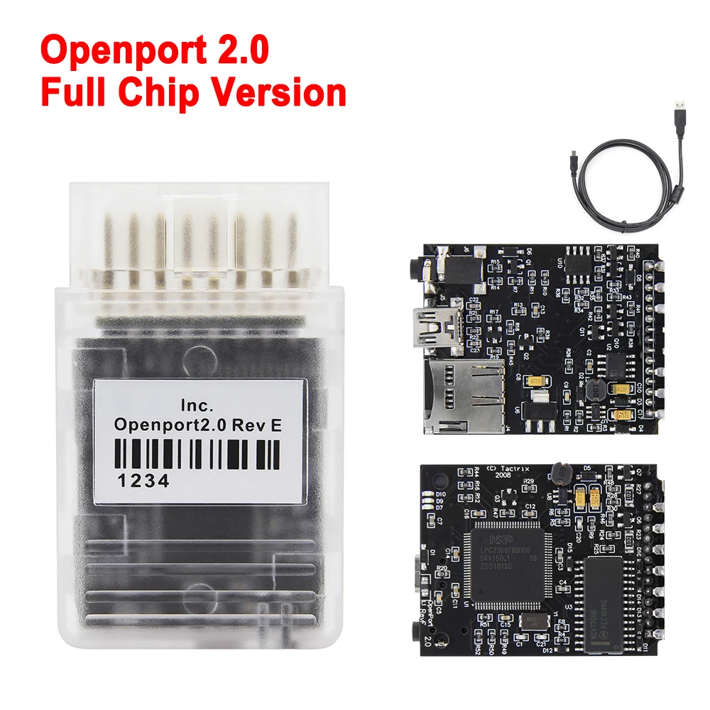 Openport 2.0 ECU FLASH Chip Tuning Tool Vollchip-OBD2-Scanner für Toyota Open Port OBDII-Anschluss Autodiagnosetool Image