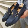 Modische Herren-Slipper, leicht, bequem, britische Marken-Lederschuhe, europäische und amerikanische Business-Kleiderschuhe in den Größen 38–48