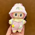 Set di vestiti per bambole Labubu in peluche carino da 17 cm Set di pantaloni con cinturino per bambole Labubu Set di accessori per gonne carine