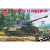 1/35 Amüsant Hobby 35A061 Deutscher Panzer Tiger P (Vollständiger Innenbausatz) Montageskala DIY-Spielzeug Modellbausatz