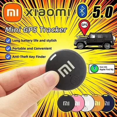 Xiaomi Mini GPS Tracker Bluetooth 5.0 Anti-Lost Device Pet Kids Bag Car Tracking IOS Android Smart Finder Locator Accessory 2025