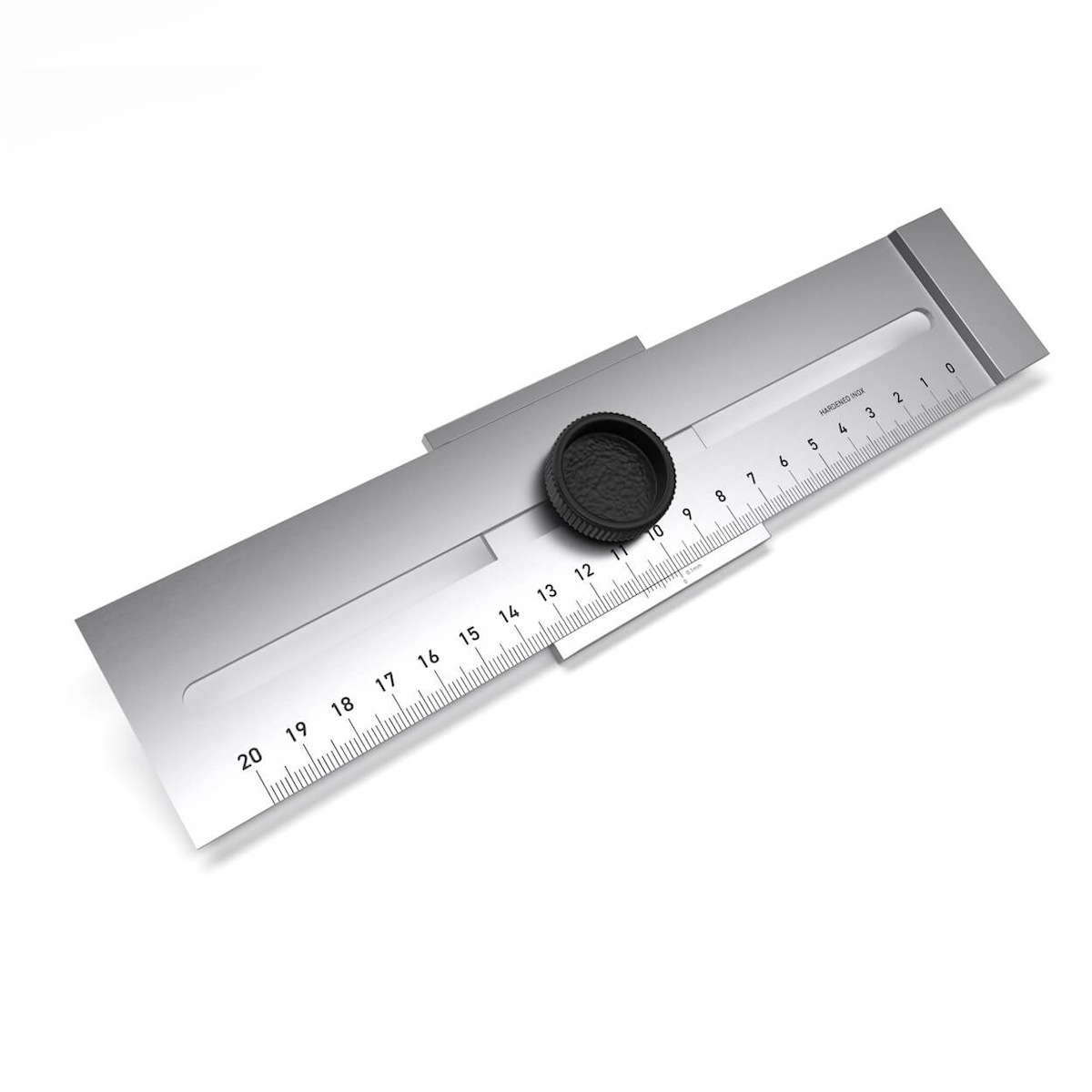 BAUHELD Streichmaß Metall 200 mm Image